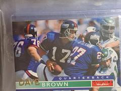 Dave Brown Football Cards 1995 Skybox Impact Prices