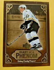Sidney Crosby #DP27 Hockey Cards 2005 Upper Deck Diary of A Phenom Prices