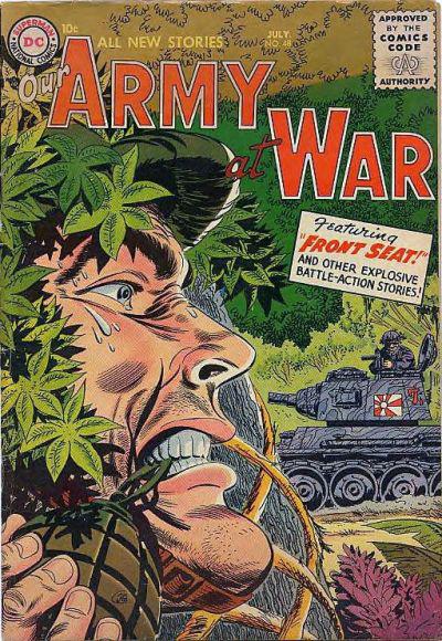 Our Army at War #48 (1956) Comic Books Our Army at War