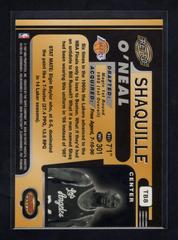 Back | Shaquille O'Neal Basketball Cards 1996 Bowman's Best Retro