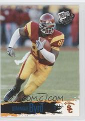 Dominique Byrd [Blue] #B-29 Football Cards 2006 Press Pass Prices