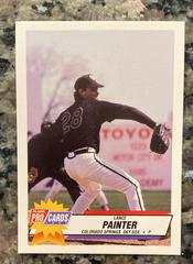 Lance Painter Baseball Cards 1993 Fleer ProCards Triple A League All Stars Prices