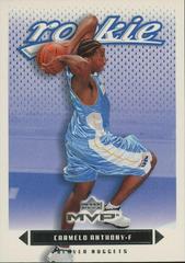Carmelo Anthony Basketball Cards 2003 Upper Deck MVP Prices