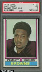 Greg Pruitt Football Cards 1974 Topps Parker Brothers Prices