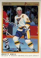 Brett Hull #47 Hockey Cards 1990 O-Pee-Chee Premier Prices