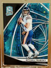 Mitchell Trubisky [Neon Blue] Football Cards 2019 Panini Spectra Prices