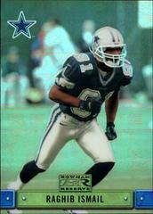 Rocket Ismail Football Cards 2000 Bowman Reserve Prices
