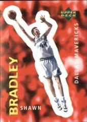Shawn Bradley #13 Basketball Cards 1997 Collector's Choice International European Stickers Prices