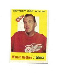 Warren Godfrey Hockey Cards 1959 Topps Prices