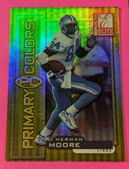 Herman Moore [Yellow] #1 Football Cards 1999 Panini Donruss Elite Primary Colors Prices