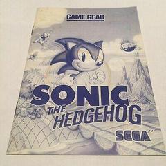 Sonic The Hedgehog - Manual | Sonic the Hedgehog Sega Game Gear