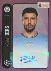 Ruben Dias [Autograph Purple] Soccer Cards 2022 Topps Merlin Heritage 98 UEFA Prices
