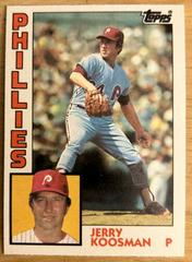 Jerry Koosman Baseball Cards 1984 Topps Traded Tiffany Prices