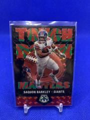 Saquon Barkley [Reactive Green] Football Cards 2020 Panini Mosaic Touchdown Masters Prices