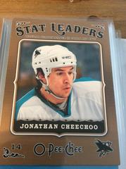 Jonathan Cheechoo [Stat Leaders] #602 Hockey Cards 2006 O Pee Chee Prices