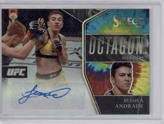 Jessica Andrade [Tie Dye Prizms] #OA-JAD Ufc Cards 2021 Panini Select UFC Octagon Action Signatures Prices