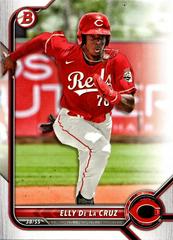 Elly De La Cruz Baseball Cards 2022 Bowman Draft Prices