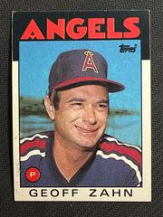Geoff Zahn #42 Baseball Cards 1986 Topps Prices