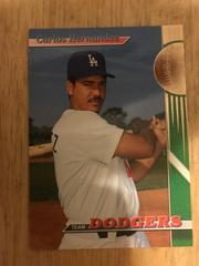 Carlos Hernandez #4 Baseball Cards 1993 Stadium Club Dodgers Prices