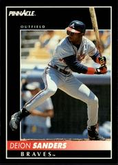 Deion Sanders Baseball Cards 1992 Pinnacle Prices