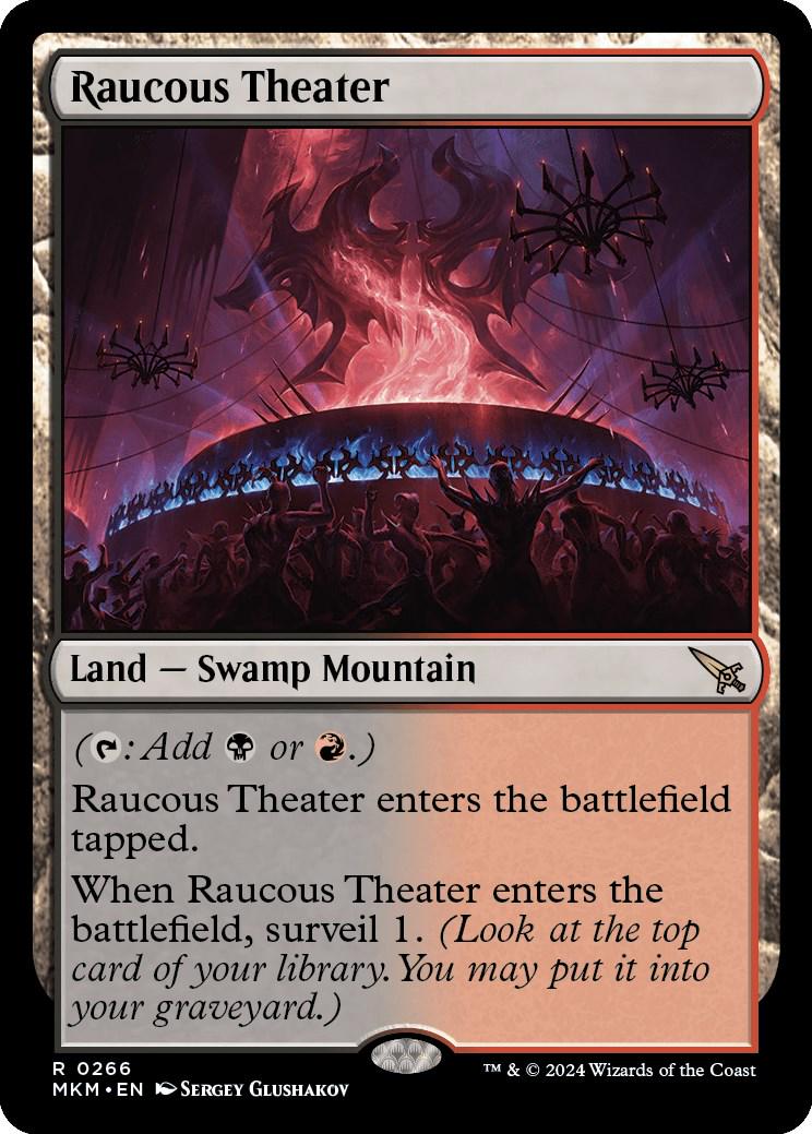 Raucous Theater [Foil] #266 Magic Murders at Karlov Manor