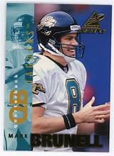 Mark Brunnell #10 Football Cards 1997 Pinnacle Inside Prices