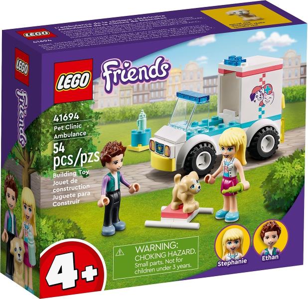 Pet Clinic Ambulance #41694 LEGO Friends