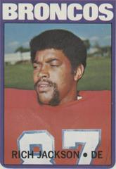 Rich Jackson #310 Football Cards 1972 Topps Prices