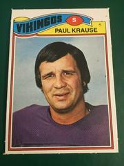 Paul Krause Football Cards 1977 Topps Mexican Prices