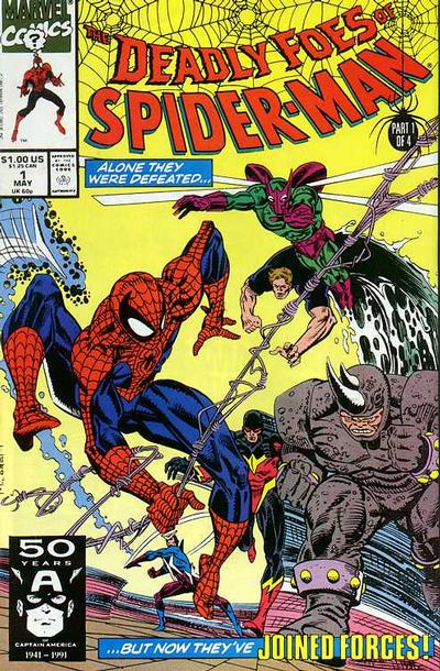 Deadly Foes of Spider-Man #1 (1991) Comic Books Deadly Foes of Spider-Man