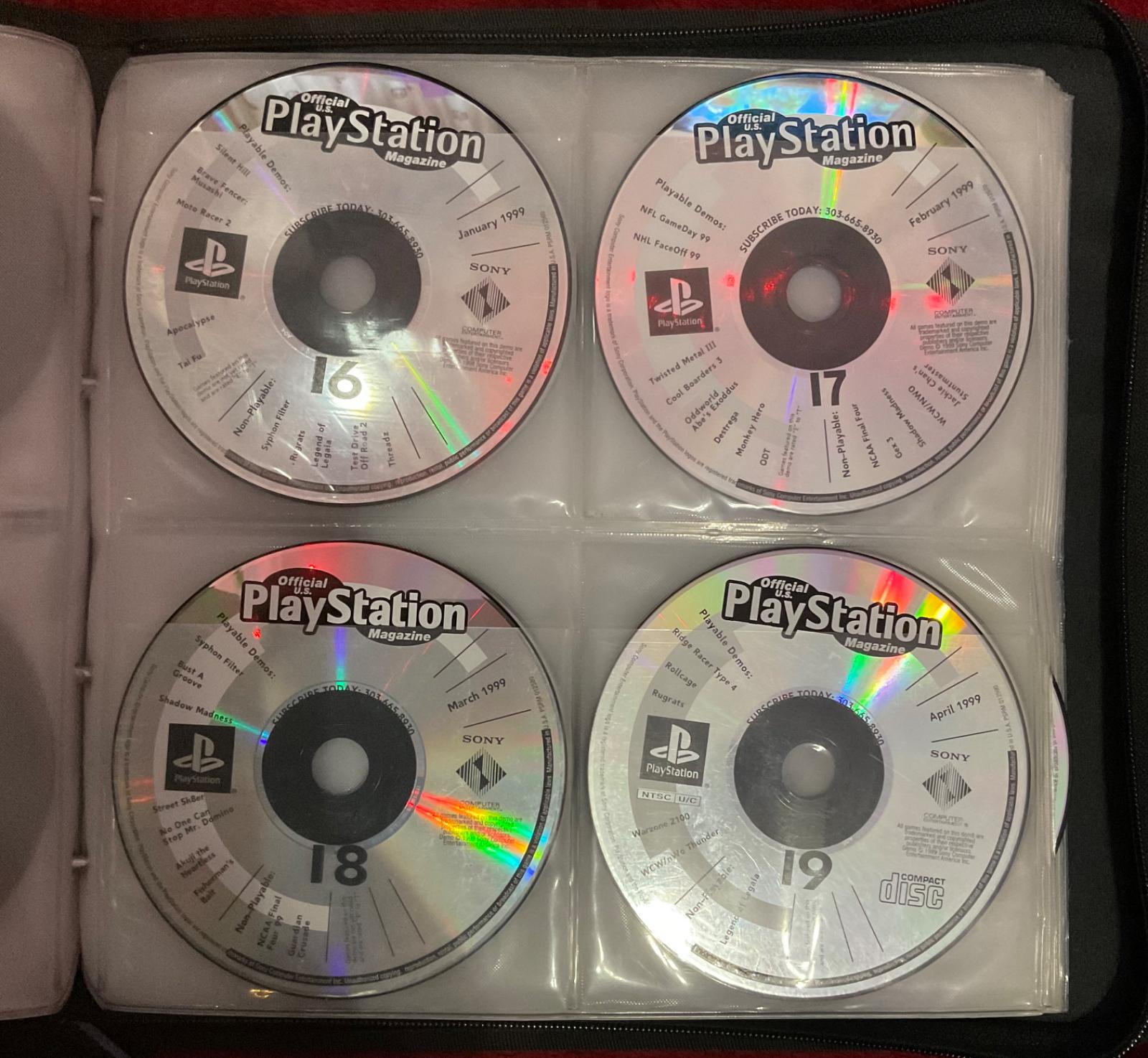 4/10 Official Playstation Magazine Demo Discs
    Discs 16, 17, 18, 19