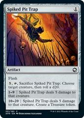 Spiked Pit Trap [Foil] Magic Adventures in the Forgotten Realms Prices