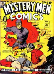 Mystery Men Comics #16 (1940) Comic Books Mystery Men Comics Prices