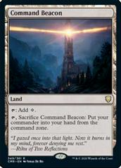 Command Beacon [Foil] Magic Commander Legends Prices