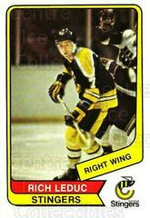 Rich Leduc Hockey Cards 1976 O-Pee-Chee WHA Prices