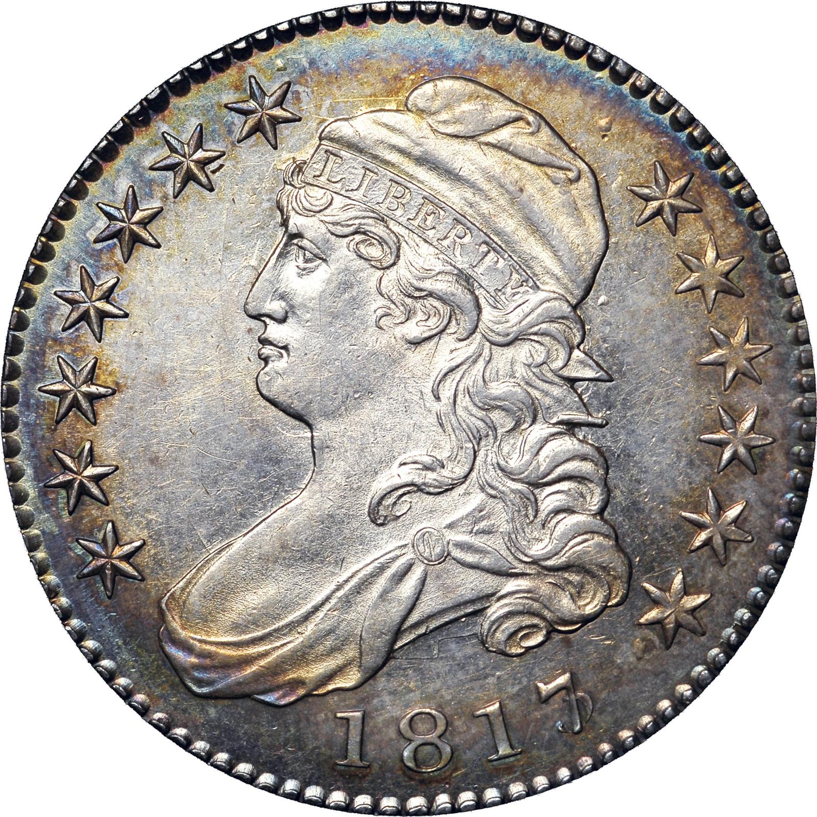 1817/3 Coins Capped Bust Half Dollar