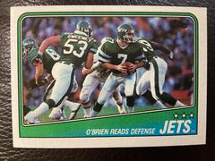 New York Jets Football Cards 1988 Topps Prices