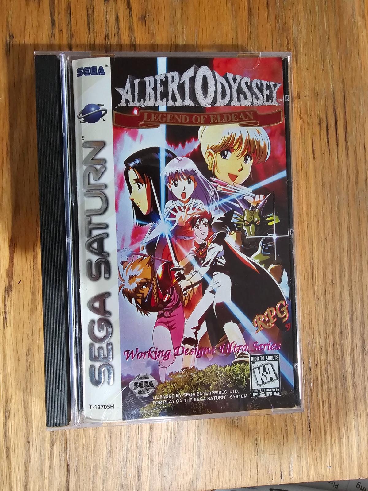 Albert Odyssey, Sega Saturn, coque personnalisée avec inserts et mousse LIRE la description ! - France