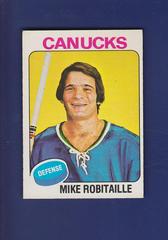 Mike Robitaille #24 Hockey Cards 1975 O-Pee-Chee Prices