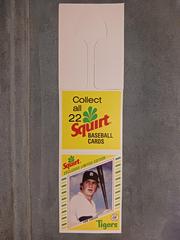 Kirk Gibson [White Top, Complete Panel] #6 Baseball Cards 1982 Squirt Panel Prices