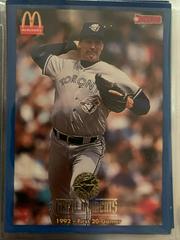 1992 1ST 20 GAMER Baseball Cards 1993 Donruss McDonald's Toronto Blue Jays Great Moments Prices