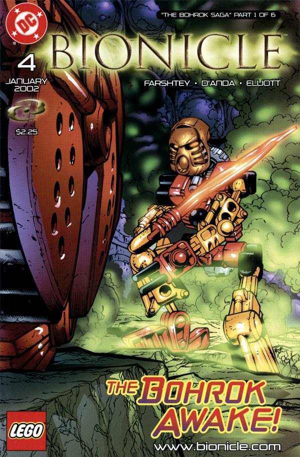 Bionicle #4 (2002) Comic Books Bionicle