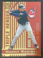 Manny Ramirez #13 Baseball Cards 2000 Pacific Revolution Prices