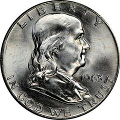 1963 D Coins Franklin Half Dollar Prices