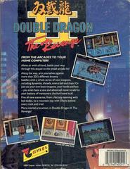 Back Cover | Double Dragon II: The Revenge Atari ST