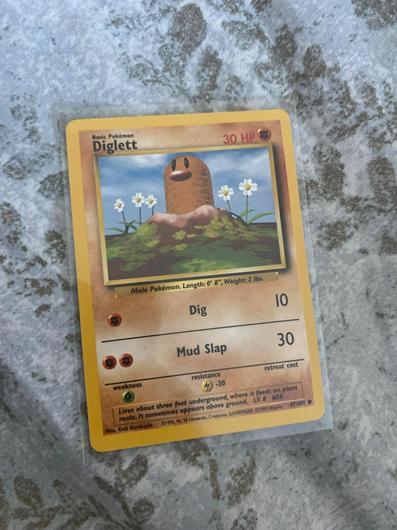 Diglett [1st Edition] #47 photo