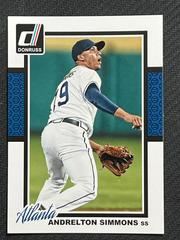 Andrelton Simmons #263 Baseball Cards 2014 Donruss Prices