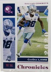 CeeDee Lamb [Purple] #25 Football Cards 2020 Panini Chronicles Prices