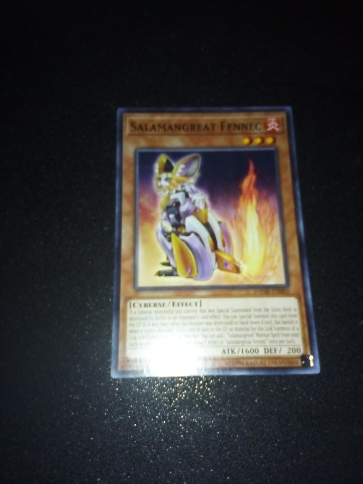 Salamangreat Fennec Ungraded YuGiOh Dark Neostorm