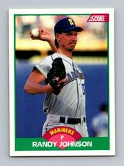 Randy Johnson #77T Baseball Cards 1989 Score Traded Prices